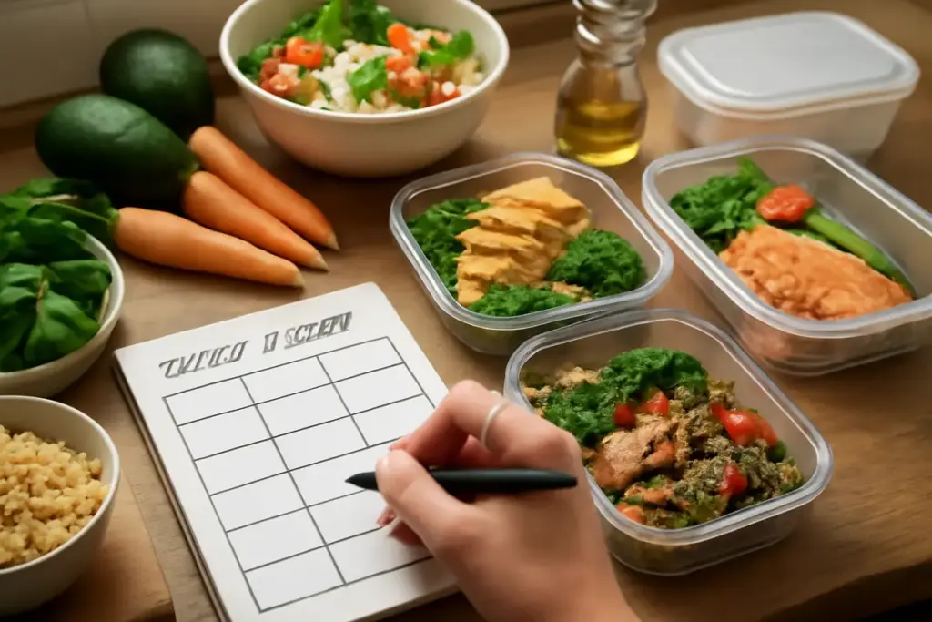 Menù settimanale di ricette sane e veloci: organizza i pasti e risparmia tempo senza rinunciare al gusto