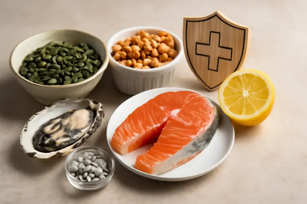 Zinco e sistema immunitario: l’abbinamento alimentare che potenzia la difesa naturale