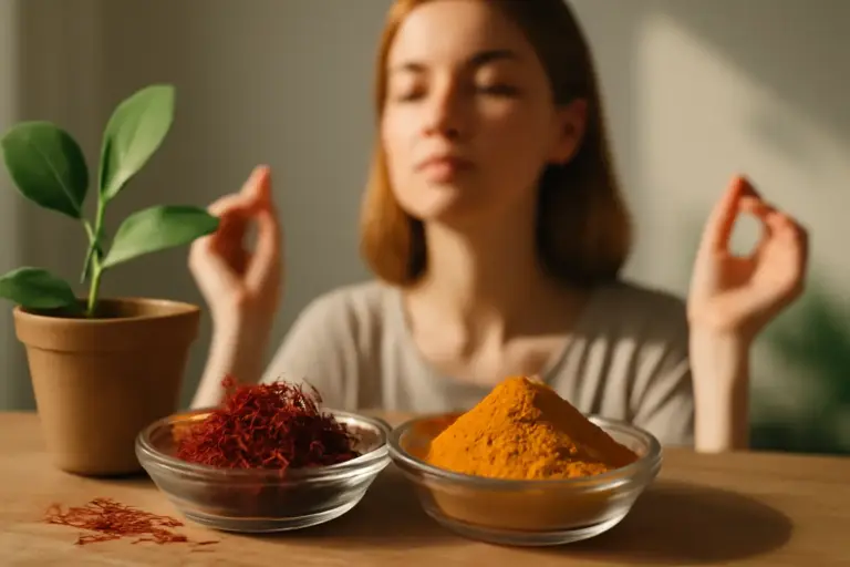 Quali spezie favoriscono la serenità mentale? Le proprietà nascoste di zafferano e curcuma